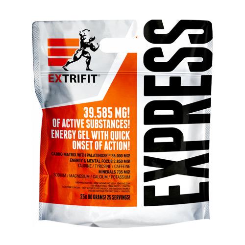 Extrifit Express Energy Gel - Express Energy Gel (25 x 80 g, Limetka)