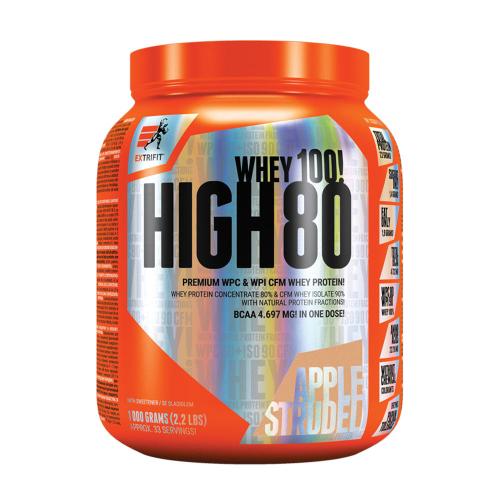 Extrifit Vysoko- srvátkový protein 80 - High Whey 80 (1000 g, Jablková škorica)