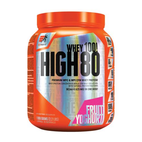 Extrifit Vysoko- srvátkový protein 80 - High Whey 80 (1000 g, Jogurt)