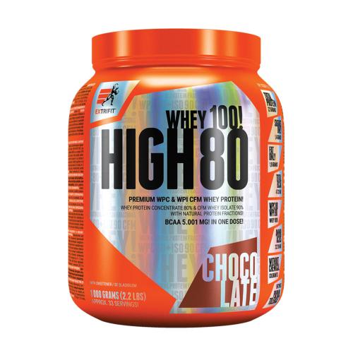 Extrifit Vysoko- srvátkový protein 80 - High Whey 80 (1000 g, Čokoláda)