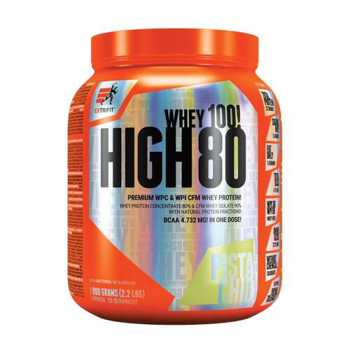 Extrifit Vysoko- srvátkový protein 80 - High Whey 80 (1000 g, Pistácie)