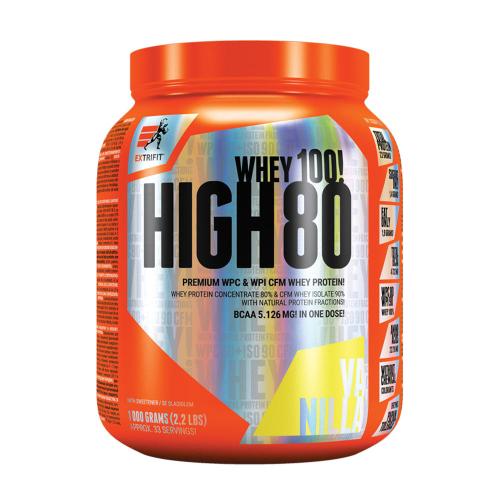 Extrifit Vysoko- srvátkový protein 80 - High Whey 80 (1000 g, Vanilka)