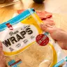 Nanosupps Proteínový tortilla z pšeničnej múky - Protein Wrap - Wheat Flour tortilla (240 g, Prírodné)