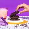 Nanosupps Proteínové koláčiky - Protein Brownie (60 g, Dvojitá čokoláda)
