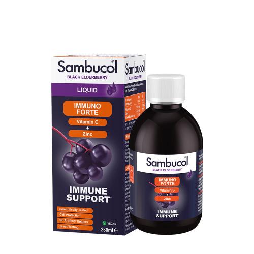 Sambucol Immuno Forte Liquid (230 ml, Čierny Bez)