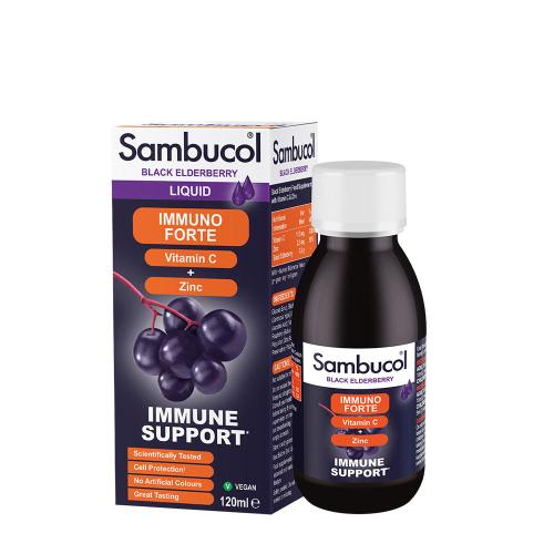 Sambucol Immuno Forte Liquid (120 ml, Čierny Bez)