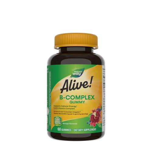 Natures Way Alive!® B-Complex Gummies (60 Gumový cukor)