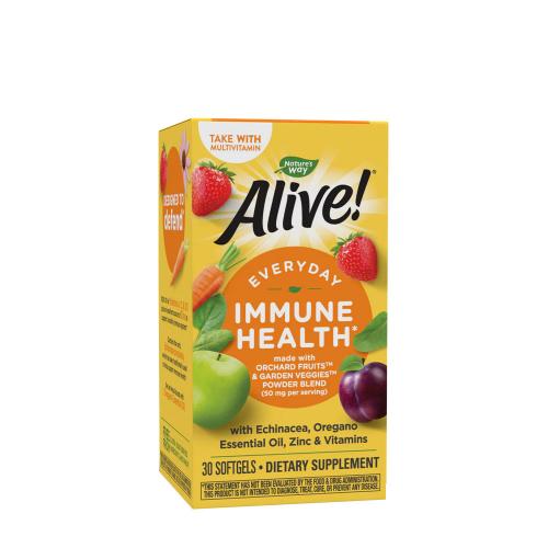 Nature's Way Alive!® Everyday Immune Health (30 Mäkká kapsula)