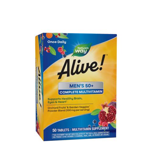 Natures Way Alive!® Men's 50+ Complete Multivitamin (50 Tableta)