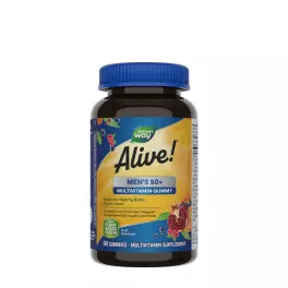   Nature's Way Alive!® Men’s 50+ Gummy Multivitamin (60 Gumový cukor)