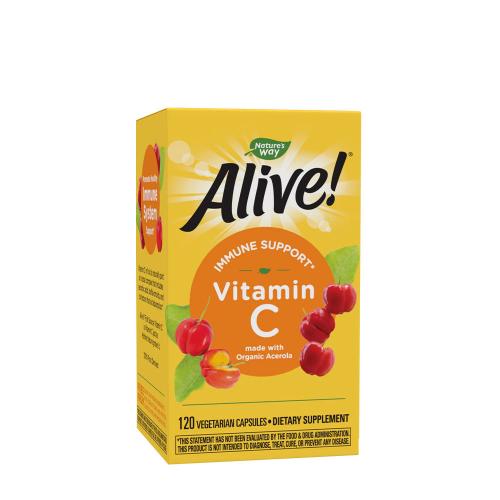 Natures Way Alive!® Fruit Source Vitamin C (120 Kapsula)