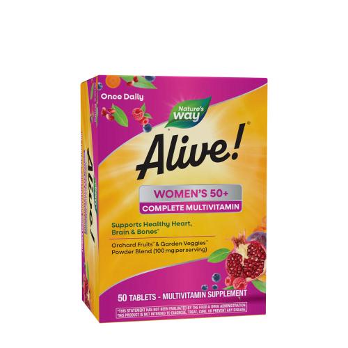 Natures Way Alive!® Women’s 50+ Complete Multivitamin (50 Tableta)