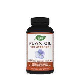   Nature's Way Flax Oil Max Strength (200 Mäkká kapsula)
