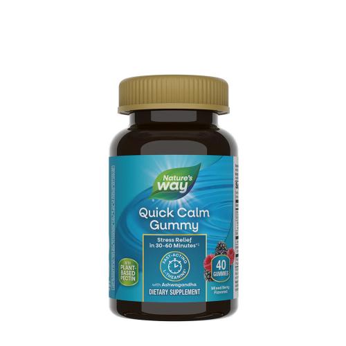 Nature's Way Quick Calm Gummy (60 Gumový cukor, bobuľa)