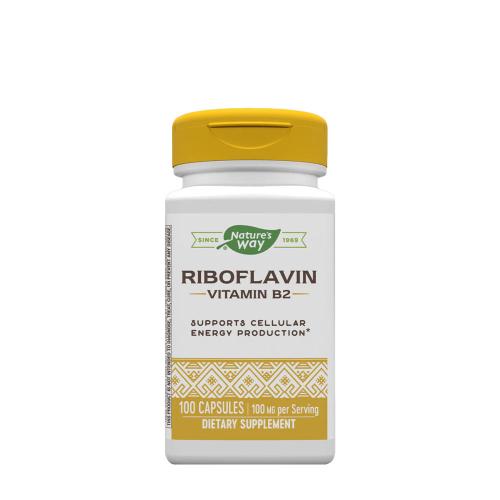 Nature's Way Riboflavin Vitamin B2 (100 Kapsula)