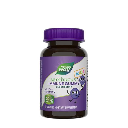 Natures Way Sambucus Kids Immune Gummies (60 Gumový cukor)