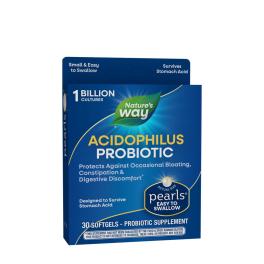   Nature's Way Probiotic Pearls® Acidophilus (30 Mäkká kapsula)