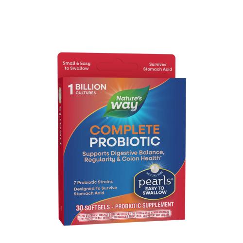 Natures Way Probiotic Pearls® Complete (30 Mäkká kapsula)