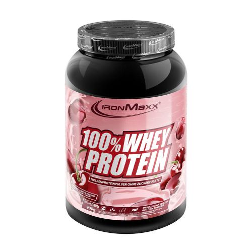 Ironmaxx 100% Whey Protein (900 g, Čerešňový jogurt)