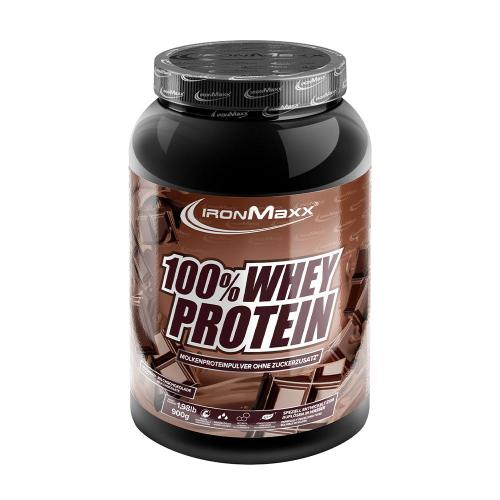 Ironmaxx 100% Whey Protein (900 g, Čokoládové mlieko)