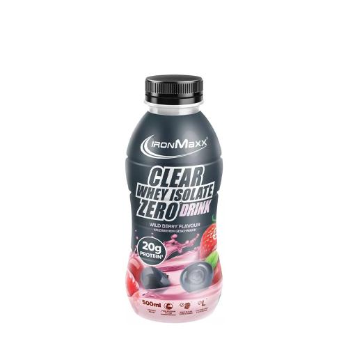 Ironmaxx Clear Whey Isolate Zero (500 ml, Lesné ovocie)