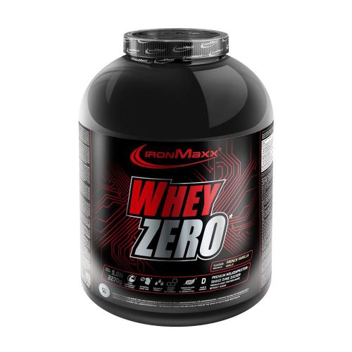 Ironmaxx Whey Zero - srvátkový proteín bez cukru (2270 g, francúzska vanilka)