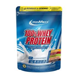   Ironmaxx 100% Whey Protein (500 g, Jahodová biela čokoláda)