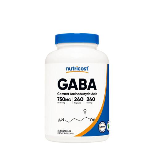 Nutricost GABA 750 mg (240 Kapsula)