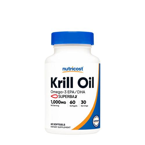 Nutricost Krill Oil Complex 1,000 mg (60 Mäkká kapsula)