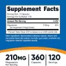 Nutricost Magnesium Glycinate 210 mg (360 Kapsula)