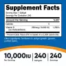 Nutricost Vitamin D3 10,000 IU (240 Mäkká kapsula)