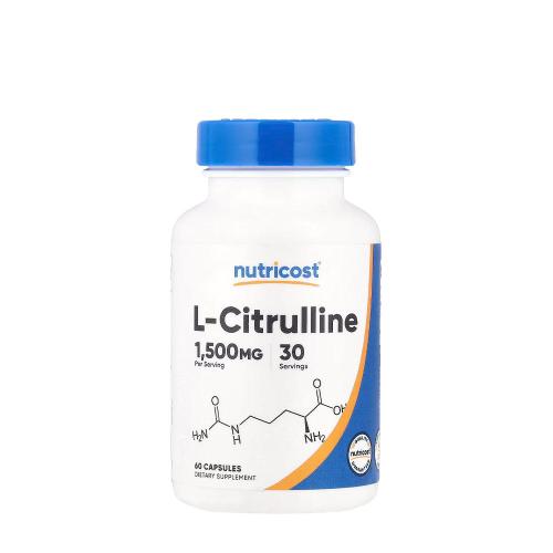 Nutricost L-Citrulline 1500 mg (60 Kapsula)