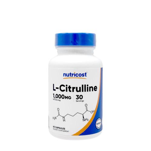 Nutricost L-Citrulline 1000 mg (60 Kapsula)