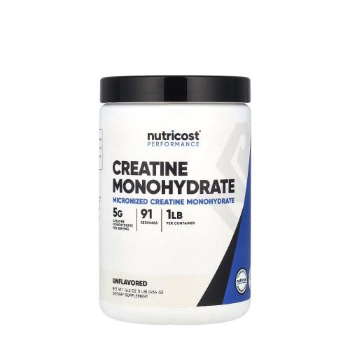 Nutricost Creatine Monohydrate Powder (453 g, Bez príchute)