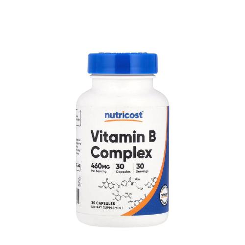 Nutricost Vitamin B Complex  (30 Kapsula)