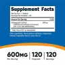 Nutricost Ashwagandha Root (120 Kapsula)