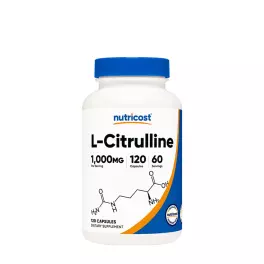 Nutricost L-Citrulline Capsules 1000 mg (120 Kapsula)