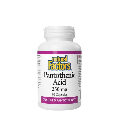 Natural Factors Panthothenic Acid 250 mg (90 Kapsula)