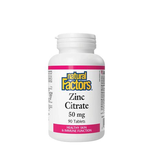 Natural Factors Zinc Citrate 50 mg (90 Tableta)