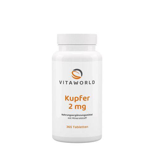 Vitaworld Copper 2 mg (365 tabliet)
