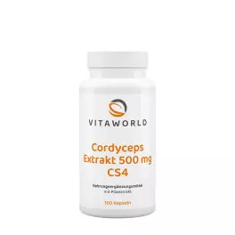 Vitaworld Cordyceps extract 500 mg CS4 (100 Kapsula)