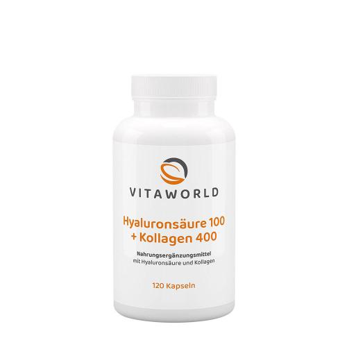 Vitaworld Hyaluronic Acid 100 + Collagen 400 (120 Kapsula)