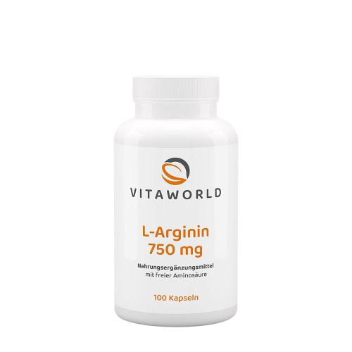 Vitaworld L-arginine 750 mg (100 Kapsula)