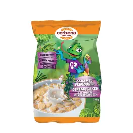 Cerbona Caramel Flavoured Corn Flakes (225 g)