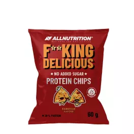   ALLNUTRITION Fitking Delicious Protein Chips (60 g, Barbecue)