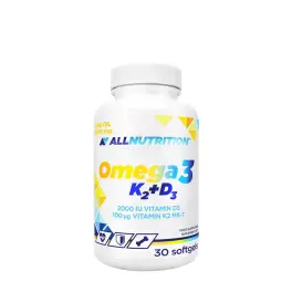 ALLNUTRITION Omega 3 K2+D3  (30 Mäkká kapsula)