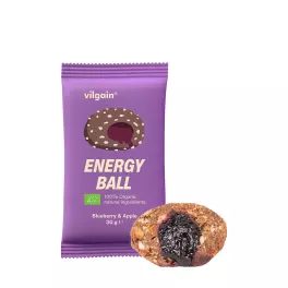 Vilgain Bio Energy Ball (30 g, Čučoriedka a jablko)