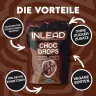 INLEAD Nutrition Choc Drops (150 g, Horká čokoláda)