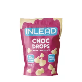 INLEAD Nutrition Choc Drops (150 g, Bielá čokoláda)