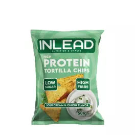   INLEAD Nutrition High Protein Tortilla Chips (50 g, Kyslá smotana a cibuľa)